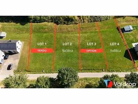 terrains à bâtir ( 4 lots )