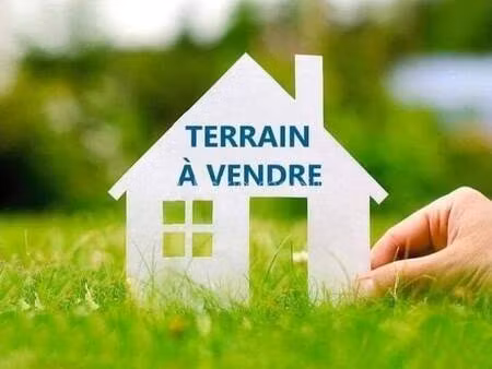 terrain constructible viabilisé à vendre