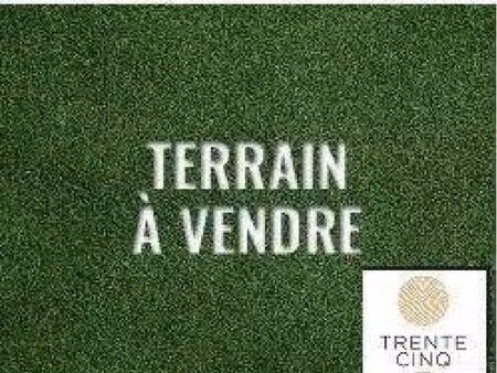 terrain constructible viabilisé à vendre