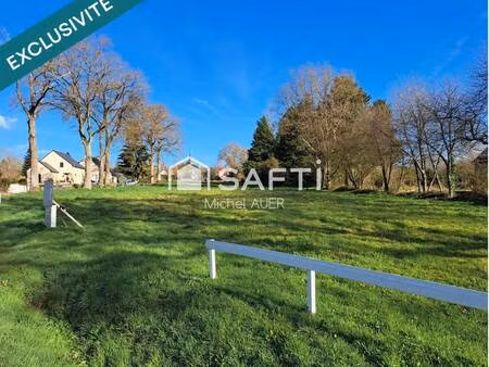 terrain constructible à vendre