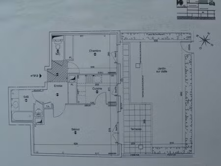 location appartement 2 pièces 53 m² à suresnes (92150)