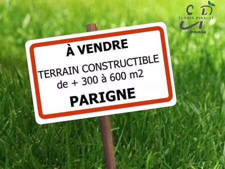 terrain constructible viabilisé à vendre