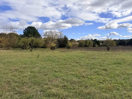 vente terrain à batir 300 m² à saint-quentin-la-poterie (30700)  74 900 €