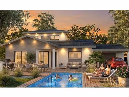 terrain avec maison neuve à vendre