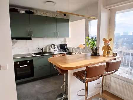 appartement 2 pièces refait à neuf avec terrasse  vue dégagé