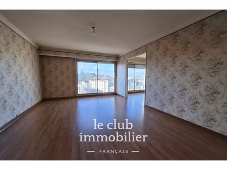 appartement de 89m² + cave +parking