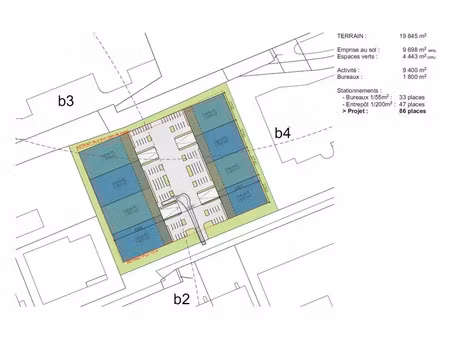 location local d'activités mitry mory 77290