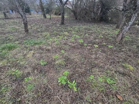 vente terrain à bâtir 585 m²