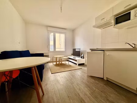 location meublée appartement 1 pièce 18 m² à toulouse (31000)  590 €