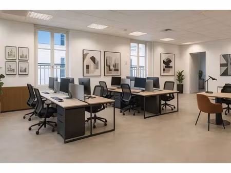 m° grands boulevards - bureaux à louer 94 m2 - paris 9ème