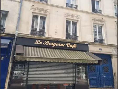 local commercial paris 9 libre de toute occupation bar-restaurant et logement