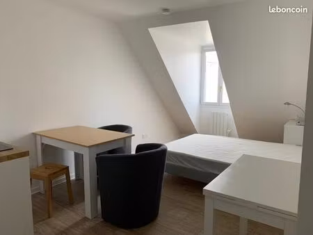 location studio – 19 m² – châtelet-les halles – 6ᵉ étage avec ascenseur