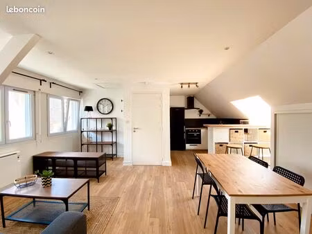 appartement t2 tbe dernier etage plein centre st marc