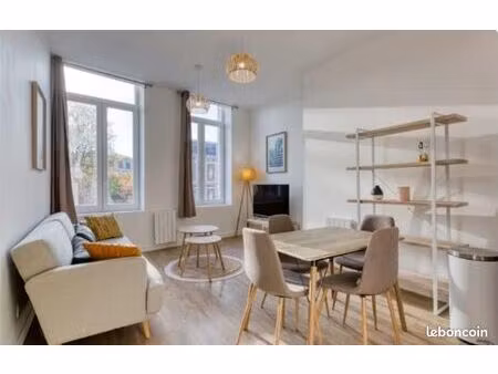 à louer – appartement t2 meublé entièrement rénové – évreux