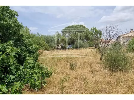 vente terrain à batir 375 m² à sorgues (84700)  108 000 €