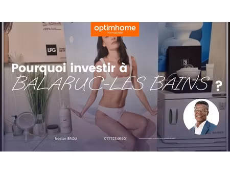 vente locaux professionnels 32 m² à balaruc-les-bains (34540)  89 000 €