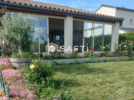 maison plain-pied – saint-sernin 07 – quartier résidentiel.