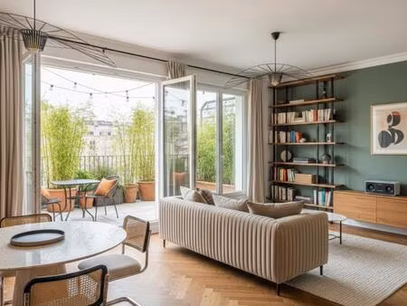 4 pièces avec balcon et terrasse dans le secteur croix-de-chavaux à montreuil