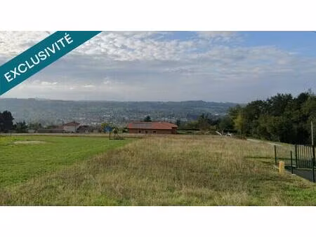 vente terrain 1201 m² courpière (63120)