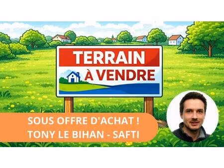 vente terrain 607 m² pont-croix (29790)