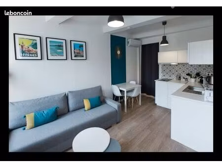 t2 centre ville meublé à l’année