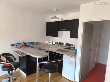 grand studio lumineux de 29 m² - balcon – quai claude le lorrain  nancy – idéal étudiant