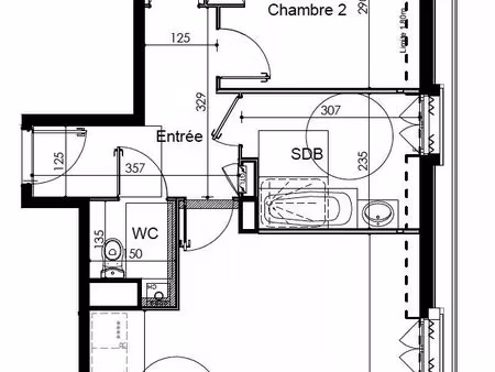 location appartement 3 pièces 67 m2 à compiègne