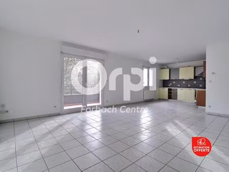 f2 de 62m² de pain pied idéal sénior avec terrasse de 44 m² en rez de jardin  séjour  cuis