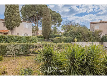 maison dans résidence avec piscines sur les hauteurs d'antibes