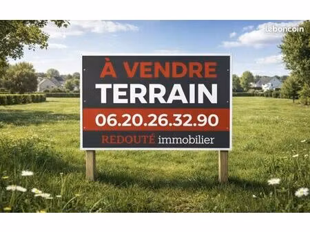 terrain 745 m² loivre