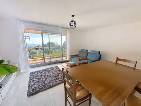 appartement meublé hauteurs de grasse 3 pièces 62.24 m²