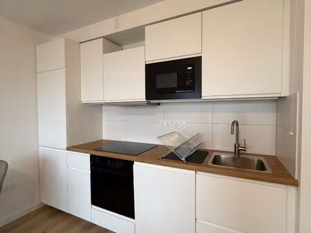 appartement f2 équipé avec parking - résidence neuve