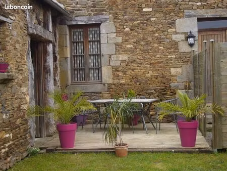 maison mitoyenne dans longère