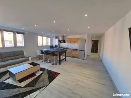 t3 meublé  70m2  avec parking