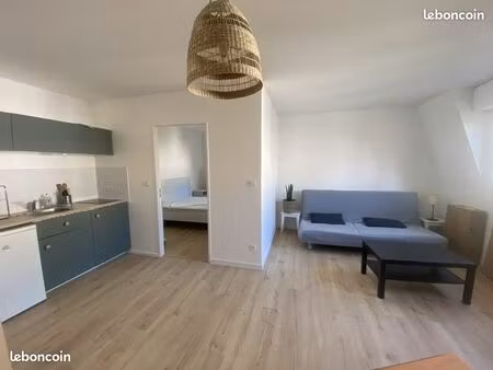 appartement t2 31m² refait à neuf dans maison de ville