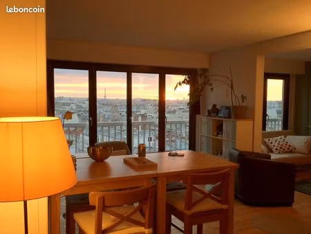 appartement de standing avec vue sur tout paris