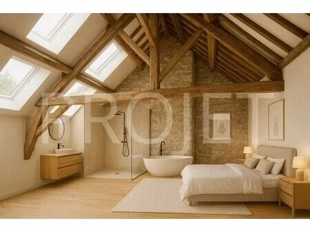 combles aménageables - 210 m² - st genix les villages