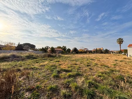 terrain de 500 m² viabilisés - projet résidentiel face aux albères