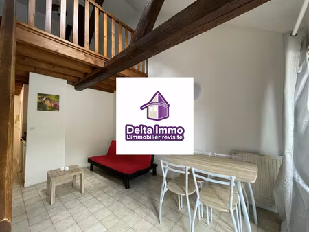 appartement t2 meublé en duplex avec parking