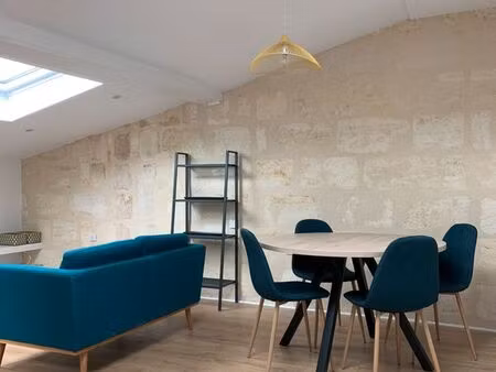 2 pièces meublés - bordeaux capucins