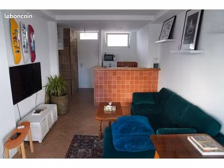 appartement t2 à l'année face océan