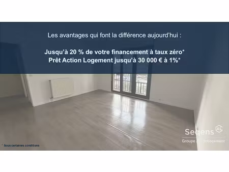 alfortville - 3 pièces 2 chambres avec parking