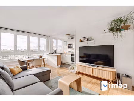 lumineux 3 pièces 2 chambres vue dégagée