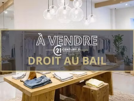 a vendre cession de bail local de 36 m2 caen centre