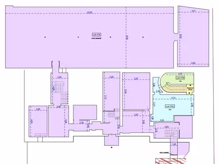 local commercial 360 m² – libre de toute occupation – ancienne salle des coffres – rouen c