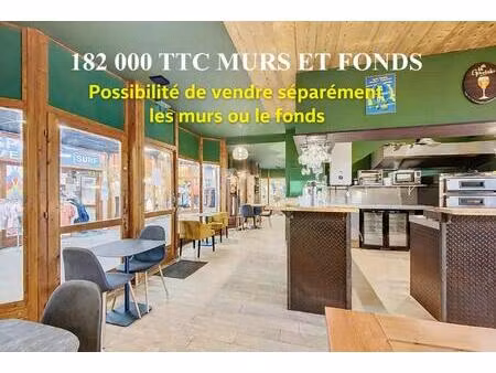 murs commerciaux et fonds commercial à usage de bar-restaurant clé en main. galerie marcha