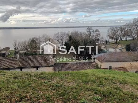 maison sur 4500m² de terrain avec vue estuaire