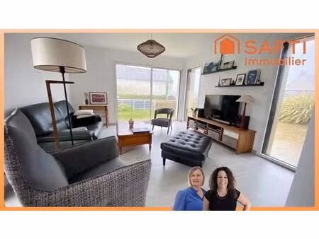 maison récente - vie de plain-pied - centre-ville de pluvigner