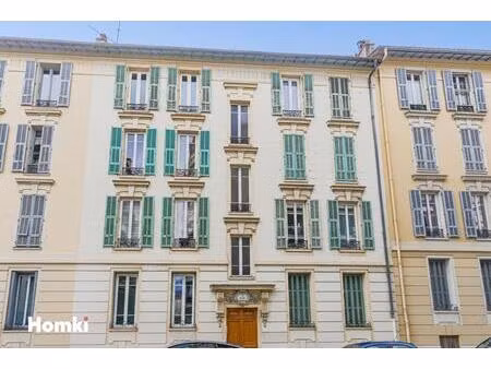 nice – quartier des fleurs / gambetta – 3 pièces traversant avec parking