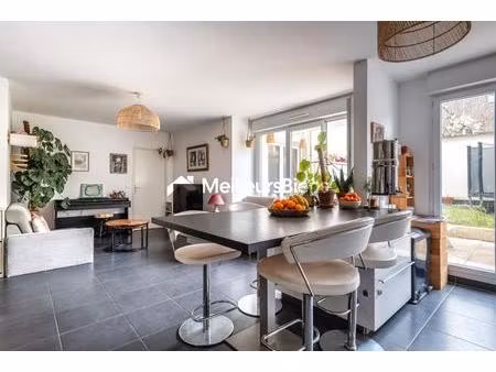 magnifique 4 pièces 82 m² + 2 terrasses/jardin